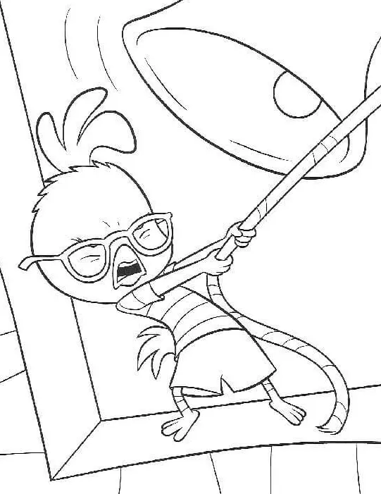 Chicken Little Coloring Pages 36