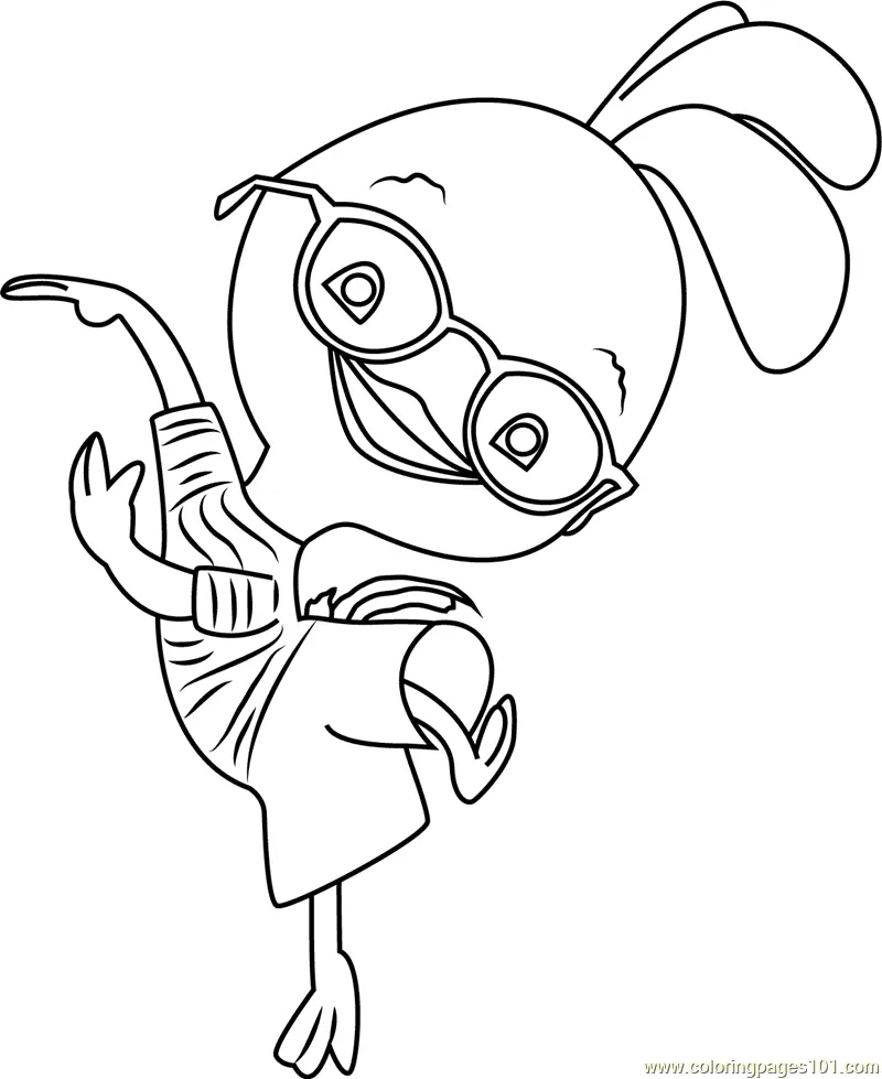 Chicken Little Coloring Pages 41