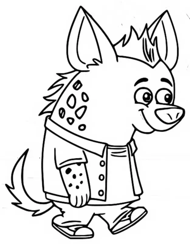 Chip and Potato Coloring Pages 18