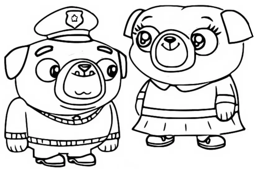 Chip and Potato Coloring Pages 19