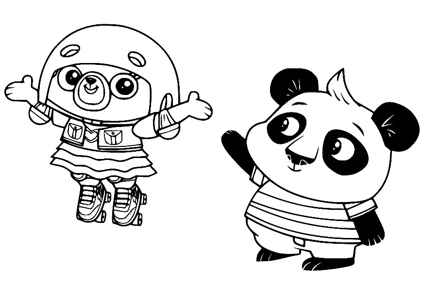 Chip and Potato Coloring Pages 24