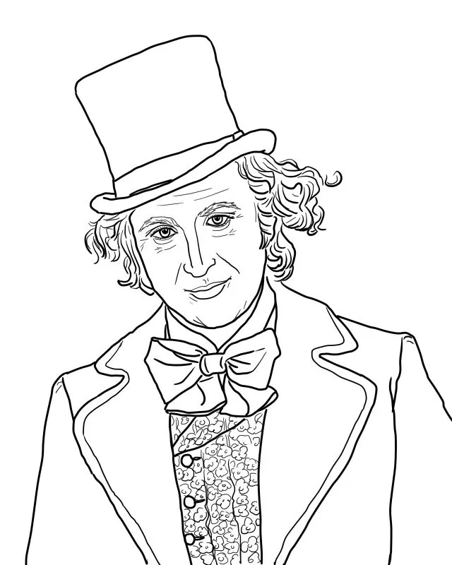 Chocolate Coloring Pages