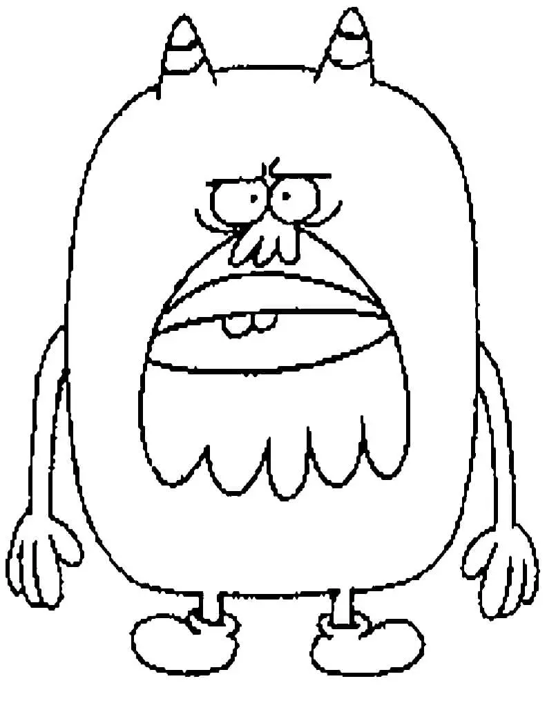 Desenhos de Chowder Para Colorir 11
