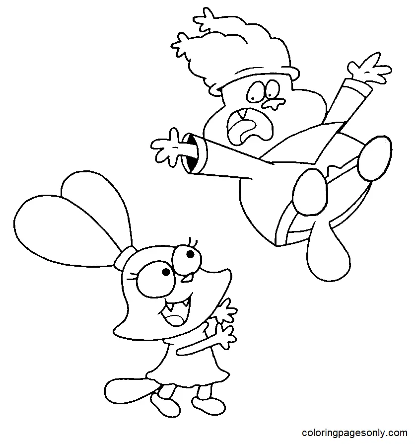 Desenhos de Chowder Para Colorir 12