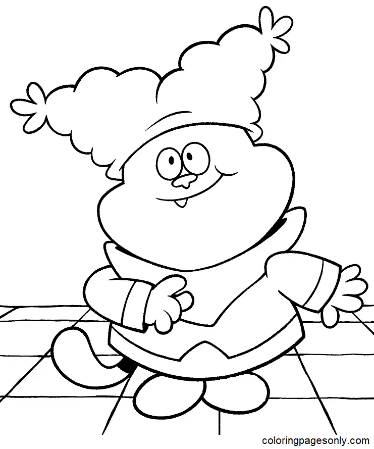 Desenhos de Chowder Para Colorir 14