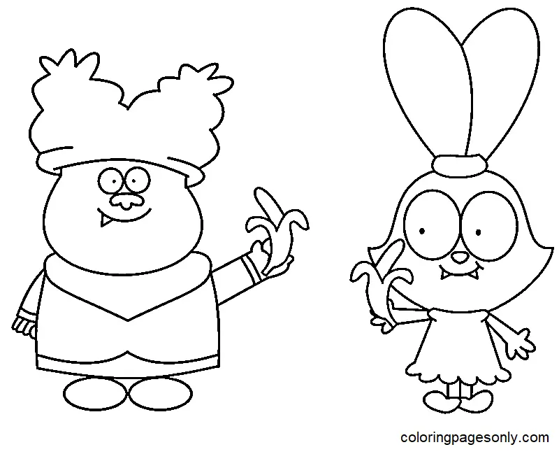 Desenhos de Chowder Para Colorir 18