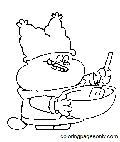 Desenhos de Chowder Para Colorir 22