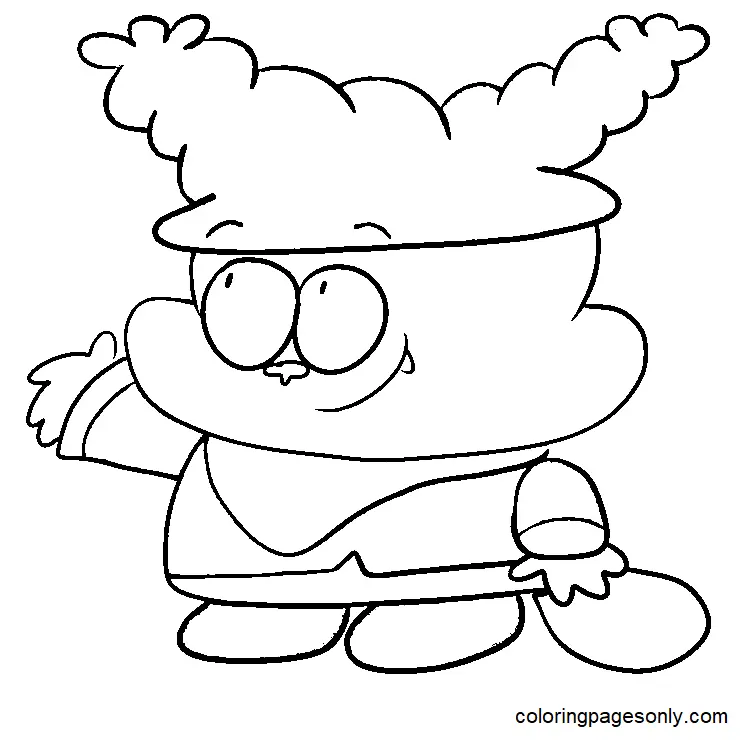 Desenhos de Chowder Para Colorir 25
