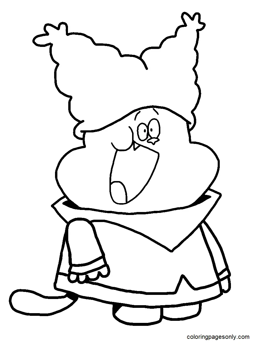 Desenhos de Chowder Para Colorir 30
