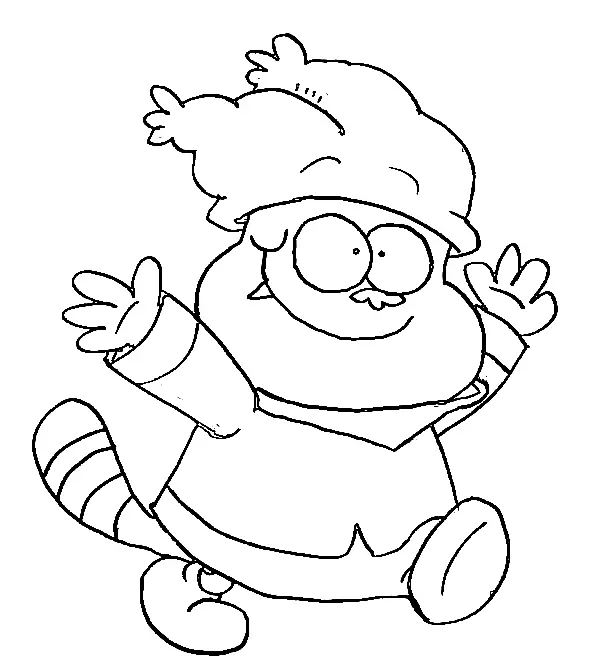 Desenhos de Chowder Para Colorir 32