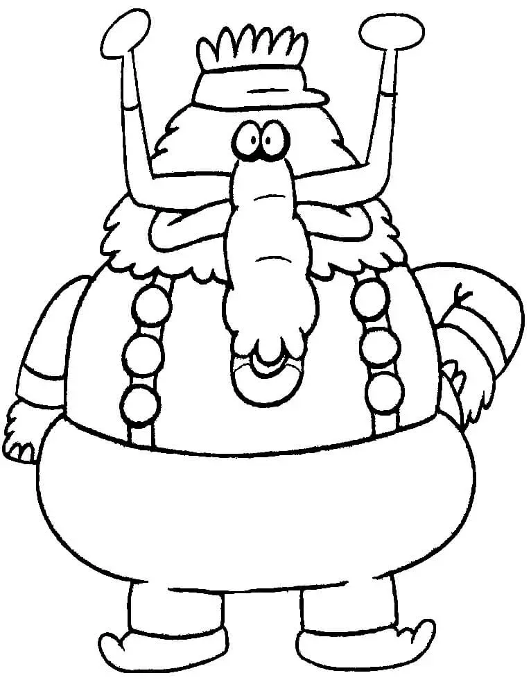 Desenhos de Chowder Para Colorir 37