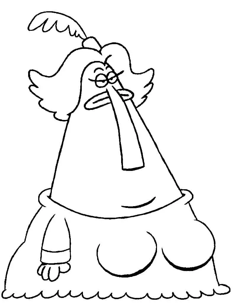 Desenhos de Chowder Para Colorir 4