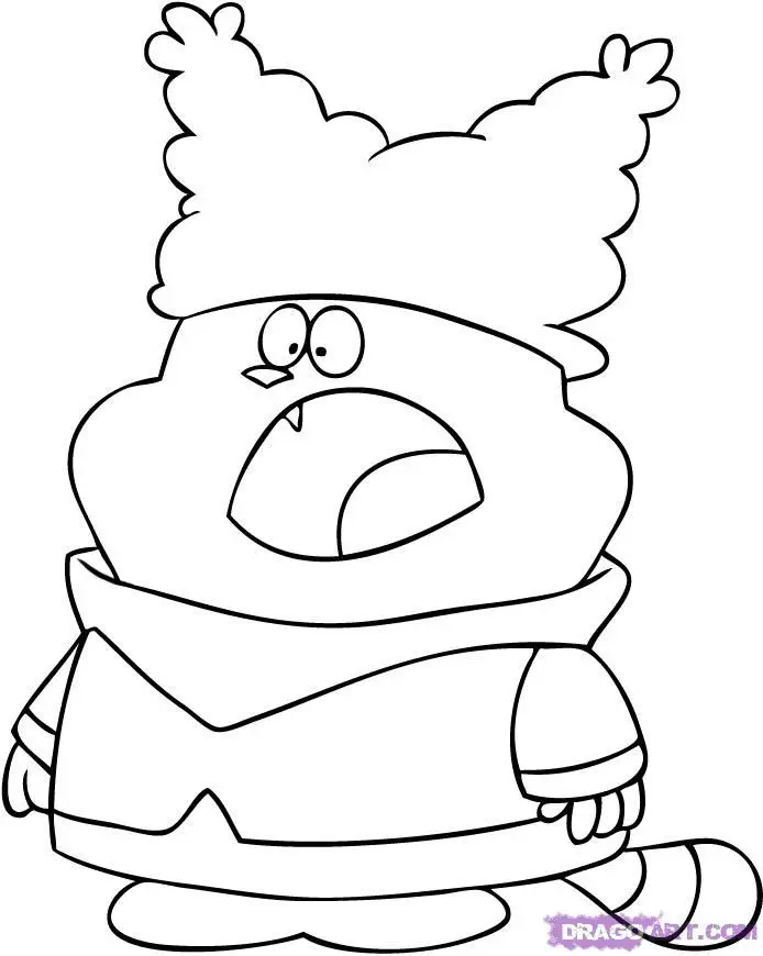 Desenhos de Chowder Para Colorir 6
