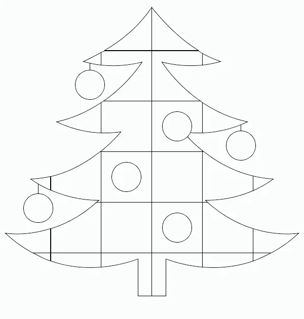 Weihnachtskarten Ausmalbilder 9