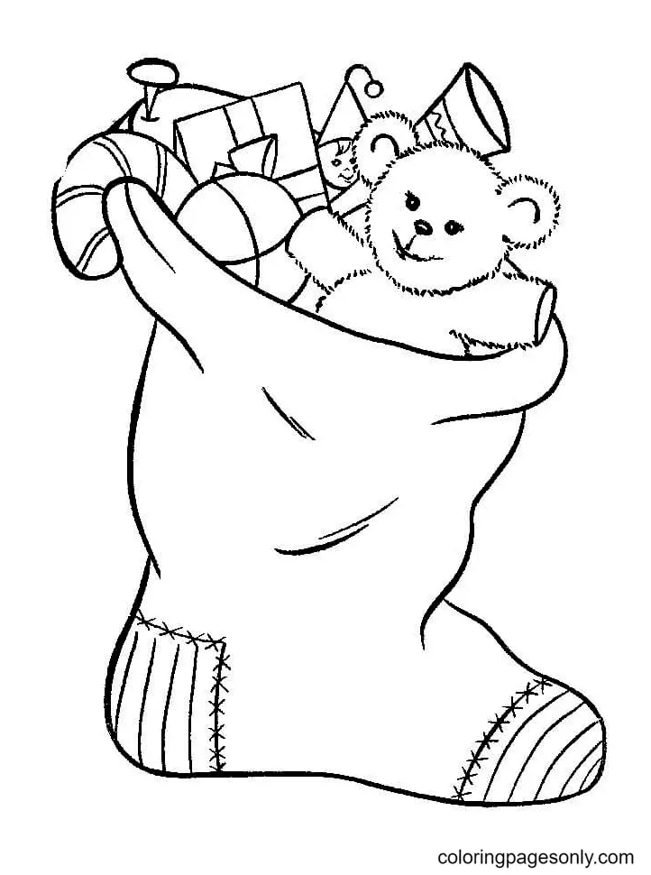 Christmas Stockings Coloring Pages 67