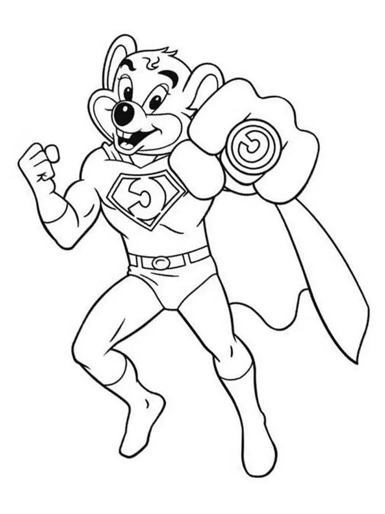 Chuck E Cheese Ausmalbilder 21