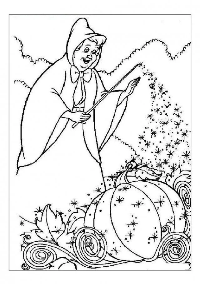 Desenhos de Castelo Da Cinderela Para Colorir 34
