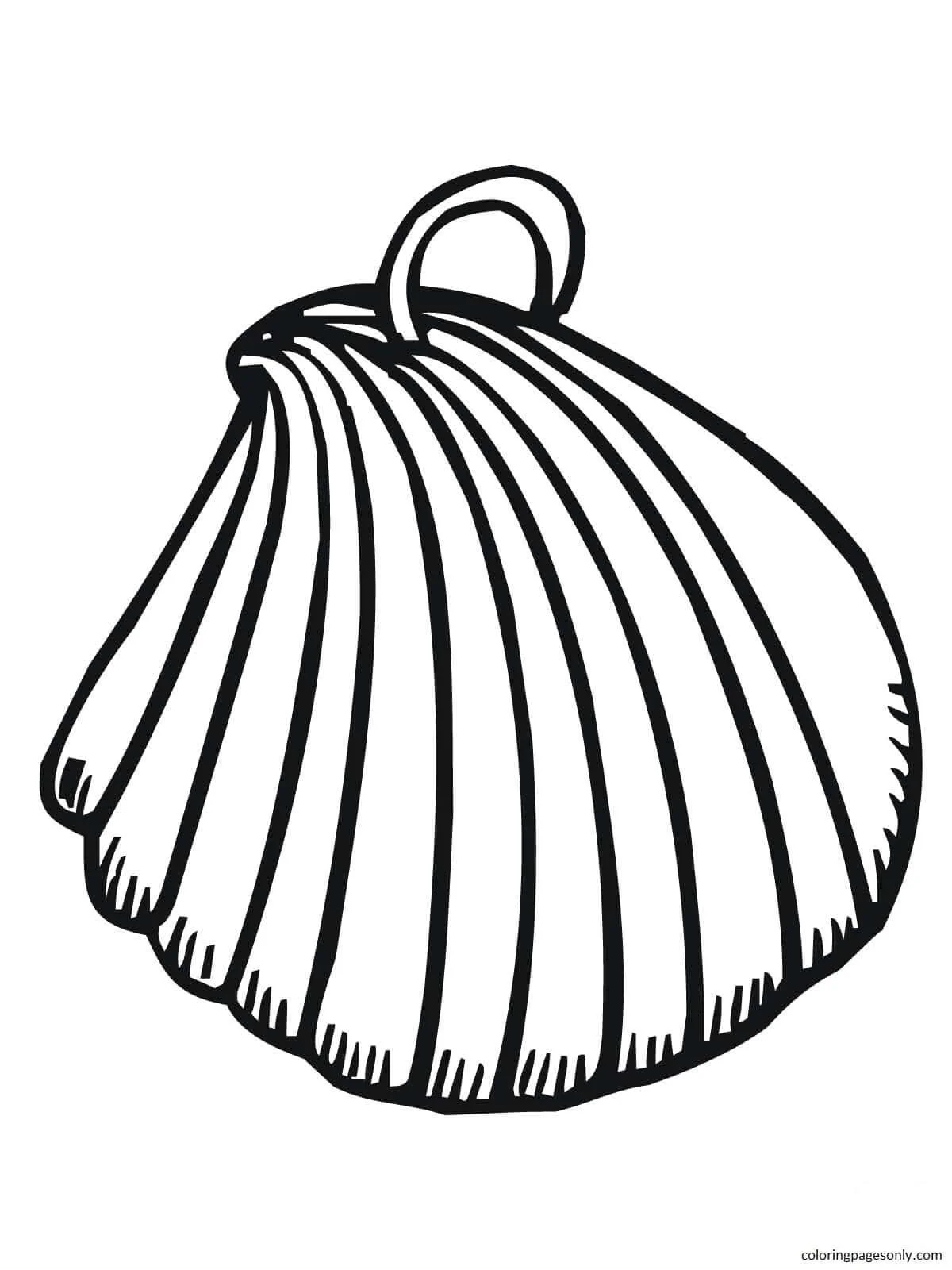 Desenhos de Moluscos Para Colorir