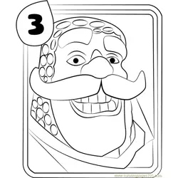 Clash Royale Para Colorear 3