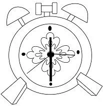 Desenhos de Relogio Para Colorir 35