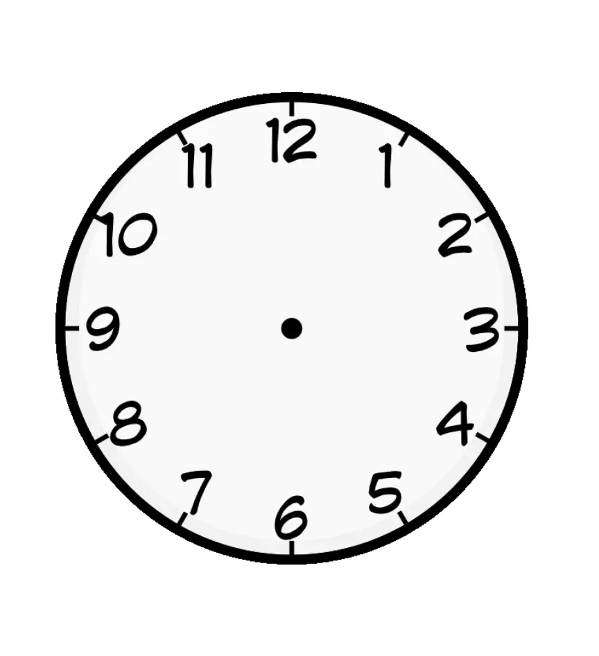 Desenhos de Relogio Para Colorir 5