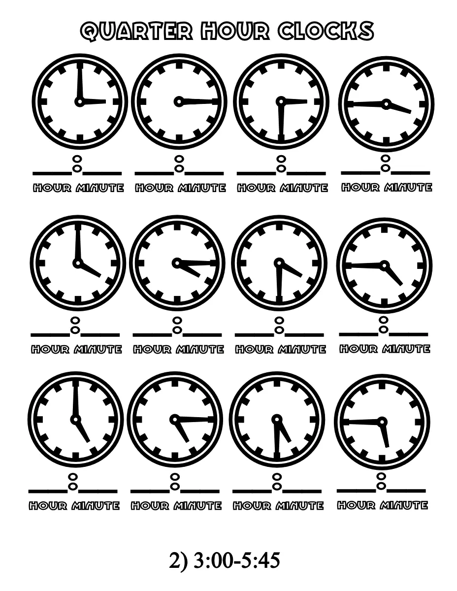 Desenhos de Relogio Para Colorir 64