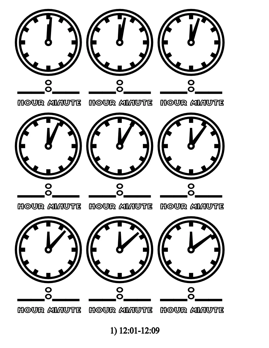 Desenhos de Relogio Para Colorir 71