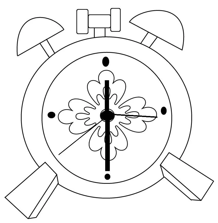 Desenhos de Relogio Para Colorir 72