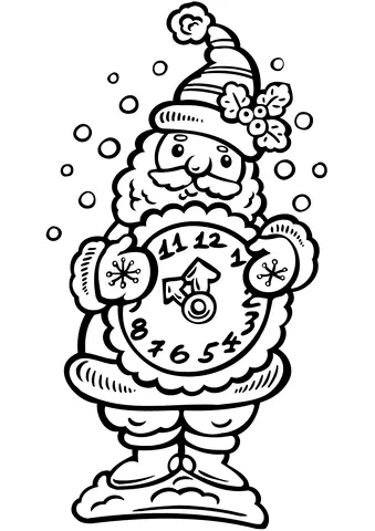 Desenhos de Relogio Para Colorir 82