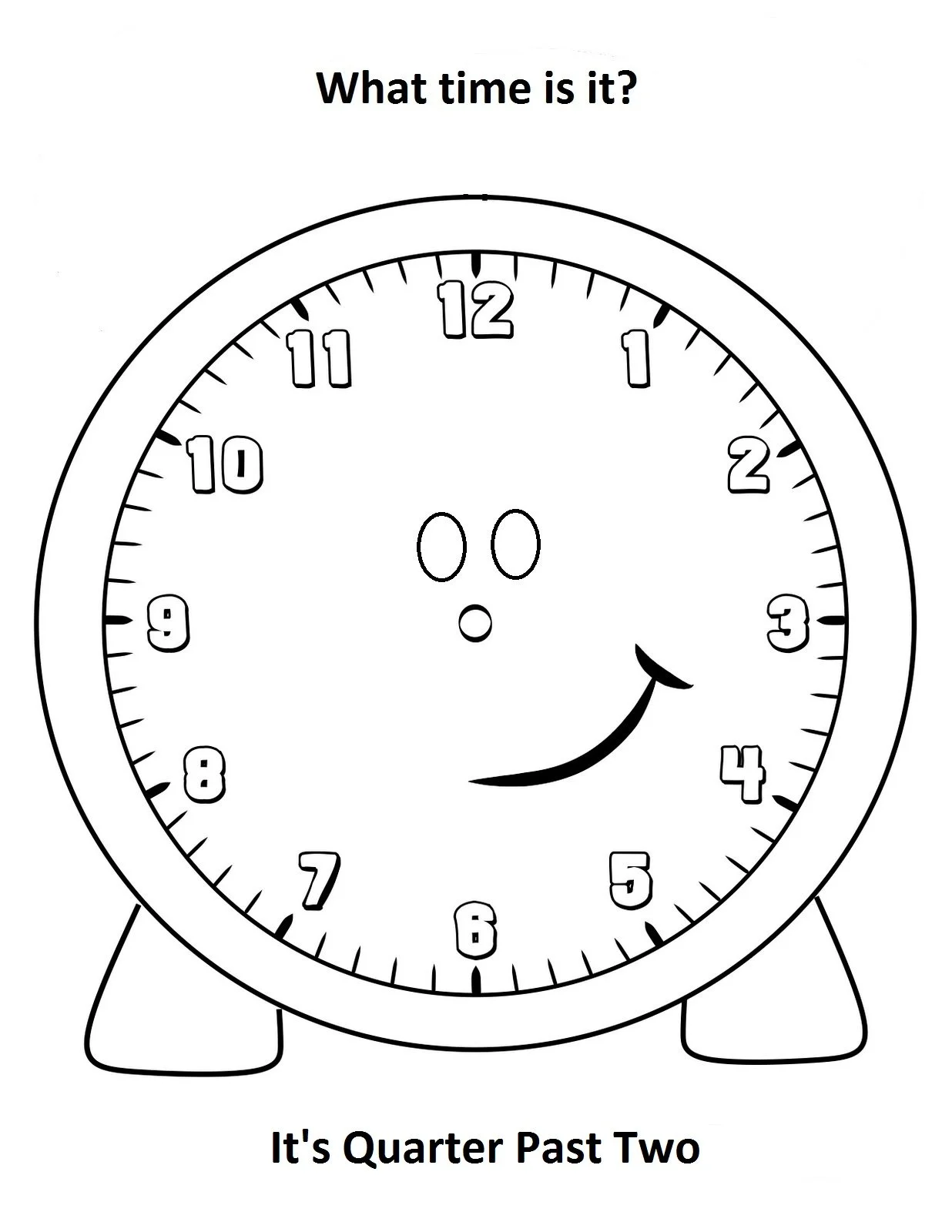 Desenhos de Relogio Para Colorir 86