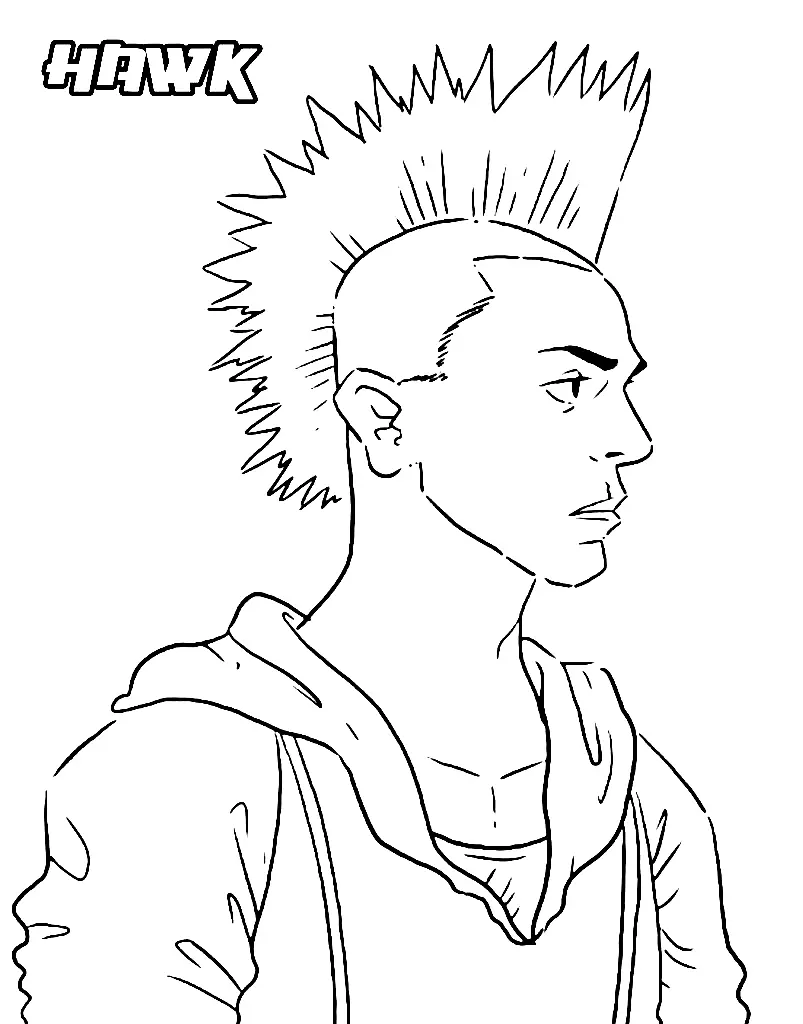 Desenhos de Cobra Kai Para Colorir 3