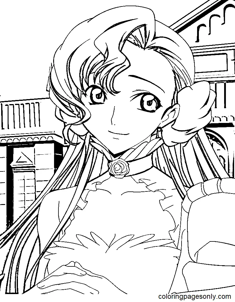 Code Geass Coloring Pages 22