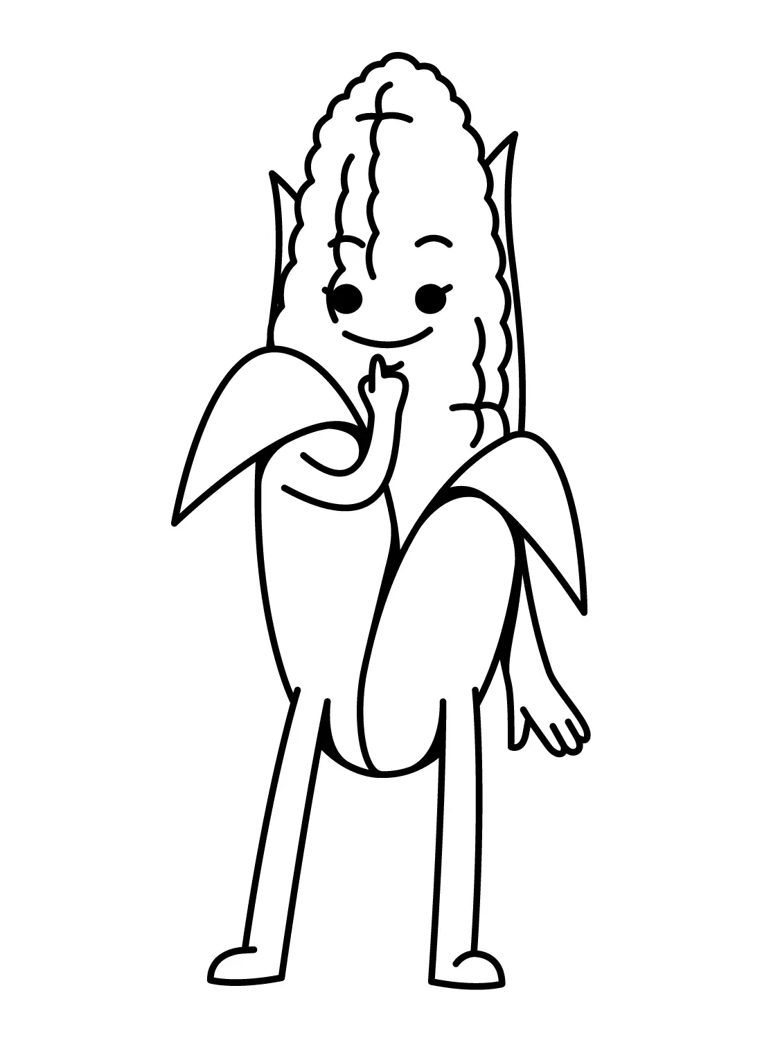 Corn Coloring Pages 31