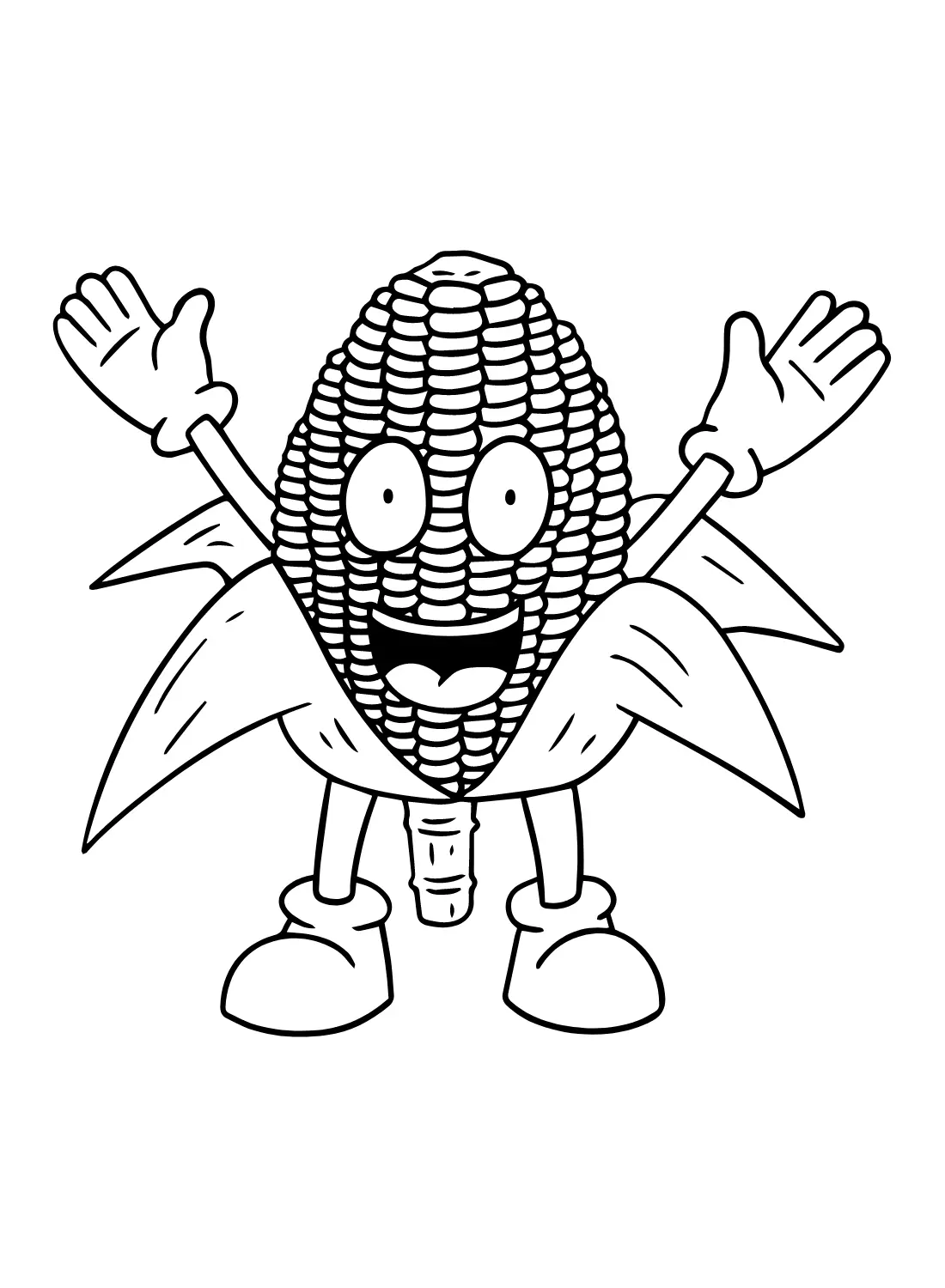 Corn Coloring Pages 33
