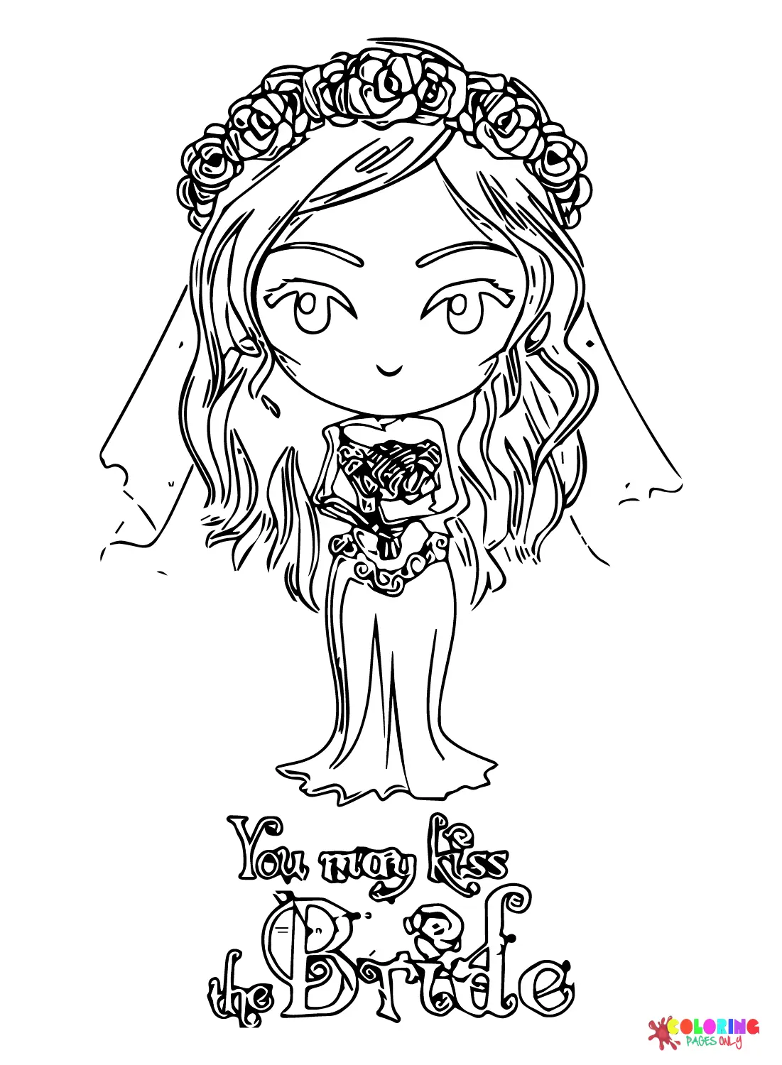 Corpse Bride Ausmalbilder 7