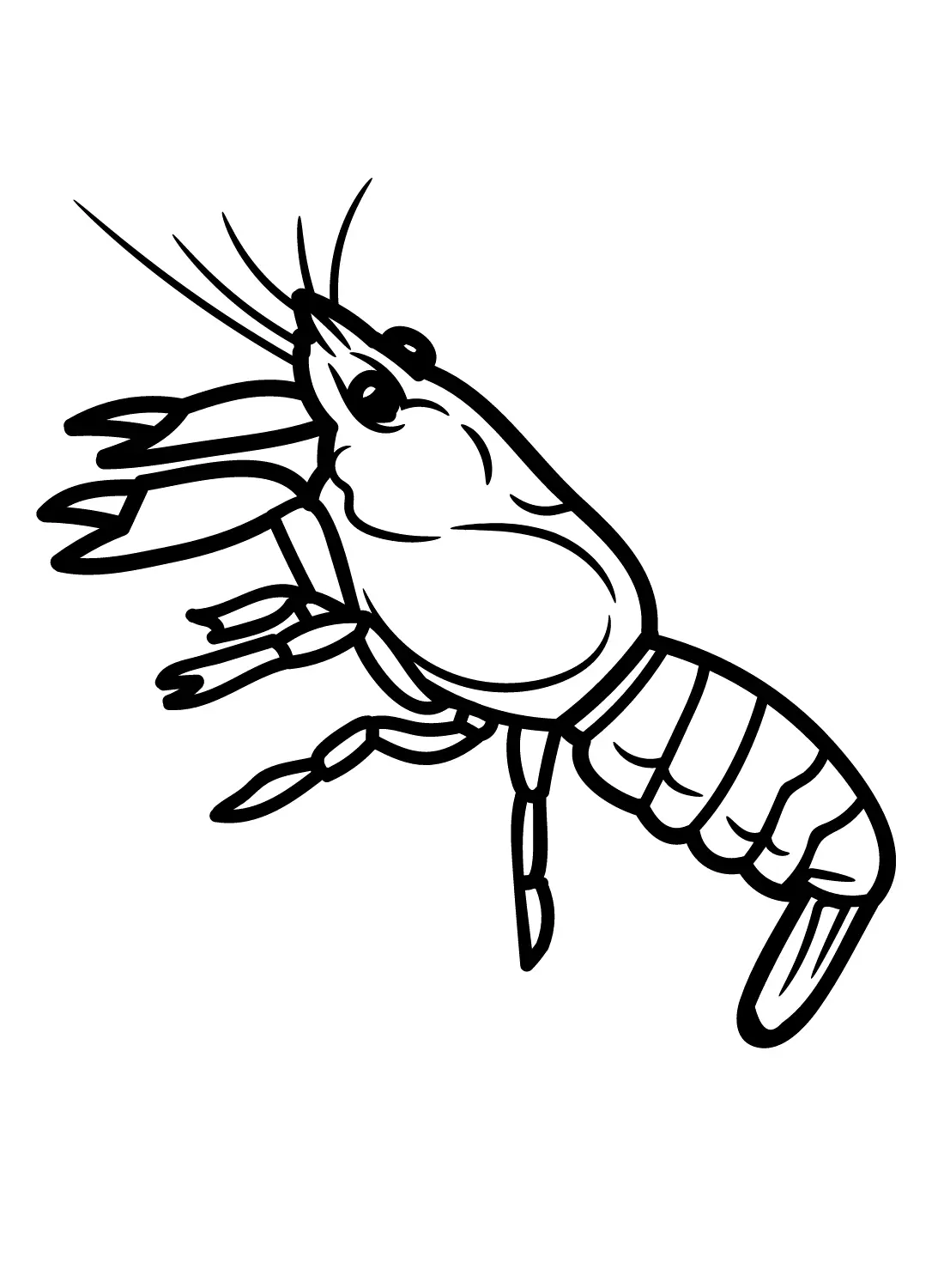 Crawfish Coloring Pages 5