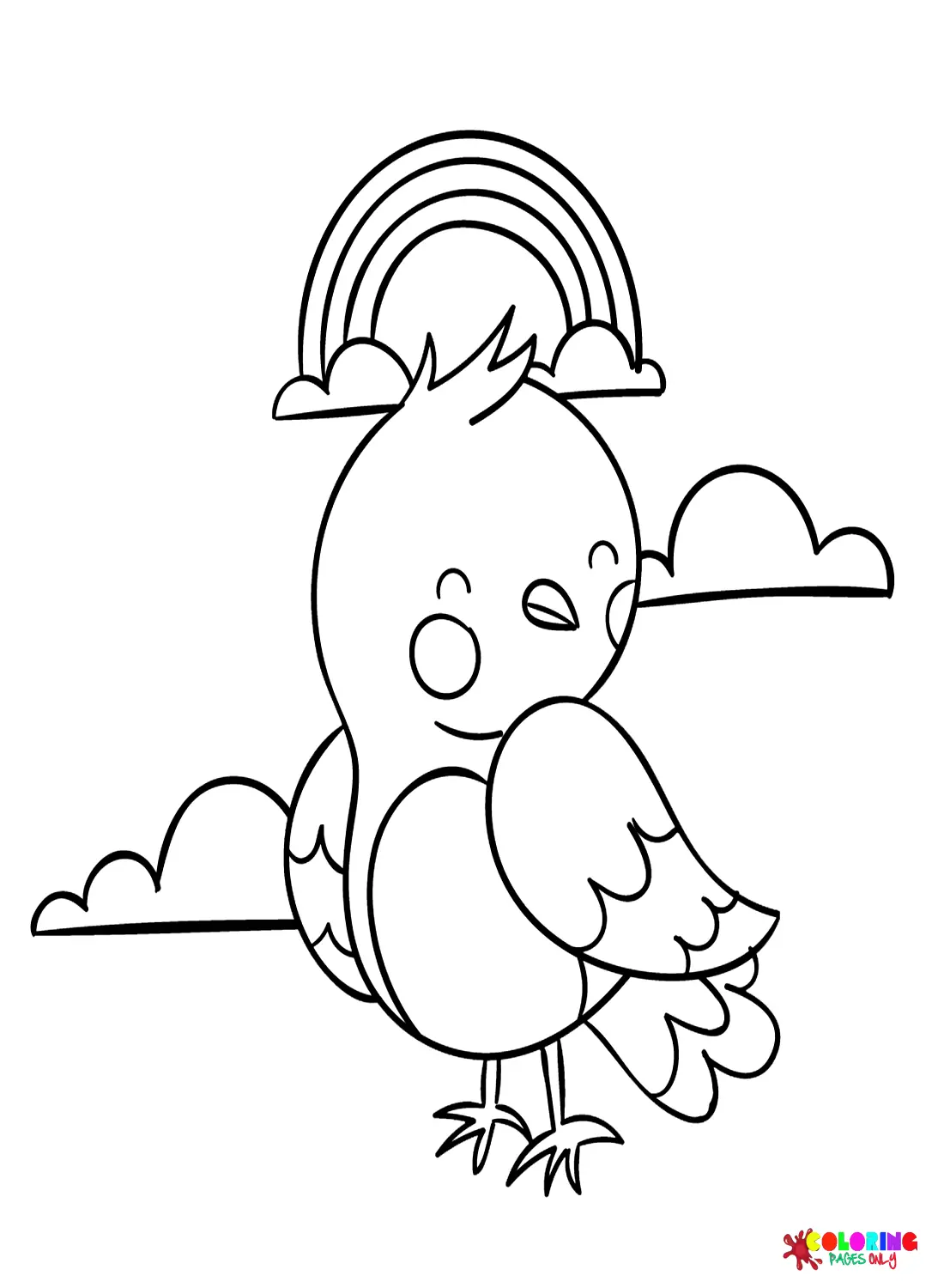 Desenhos de Cuco Para Colorir 4