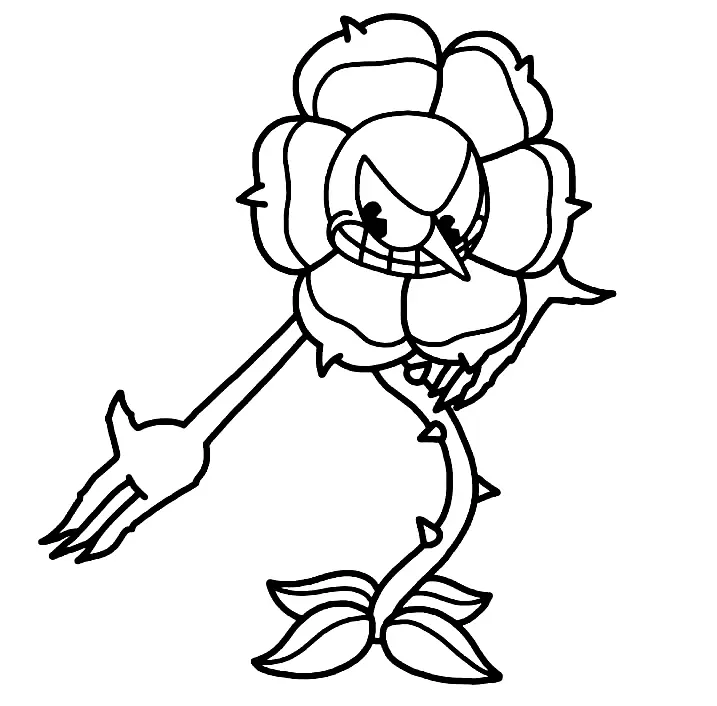 Desenhos de Cuphead Para Colorir 103