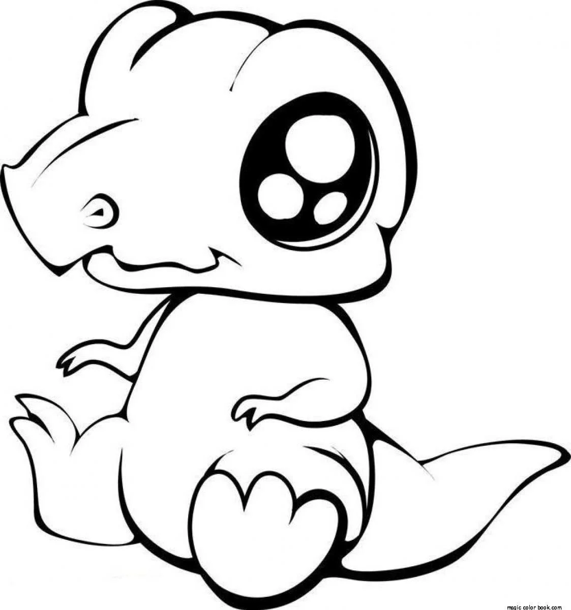 Cute Animal Coloring Pages 29