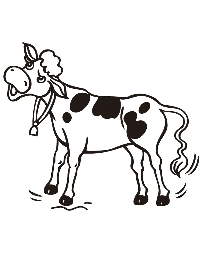 Vacas Lindas Para Colorear 53
