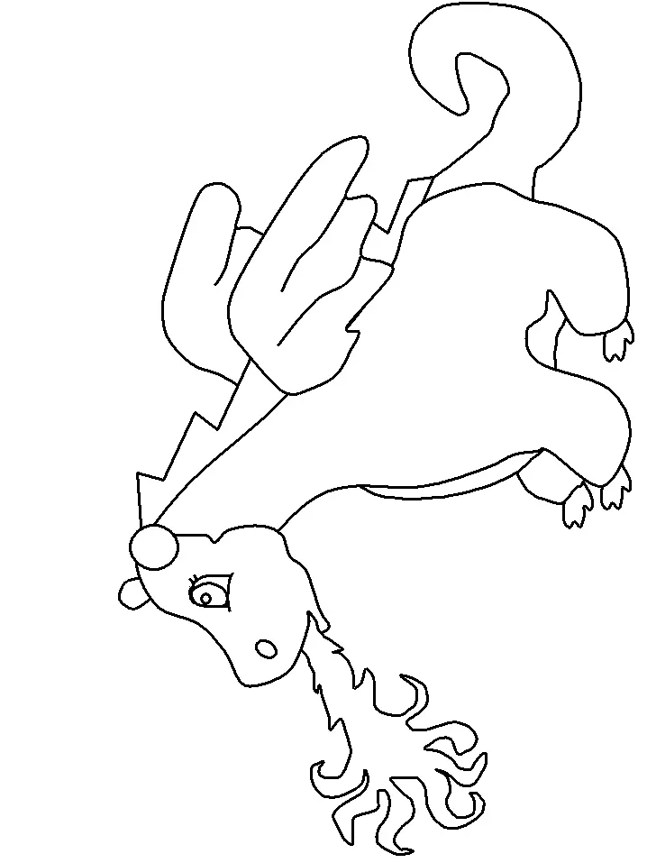 Niedliche Drachen Ausmalbilder 27