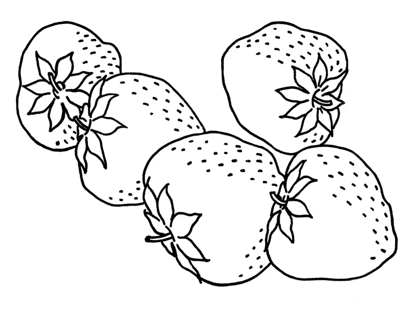 Frutas Lindas Para Colorear 43