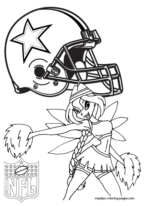 Dallas Cowboys Coloring Pages
