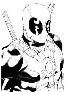 Deadpool Ausmalbilder 50