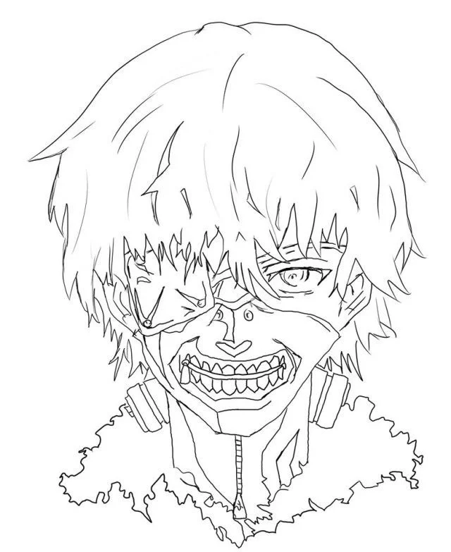 Desenhos de Death Note Para Colorir 20