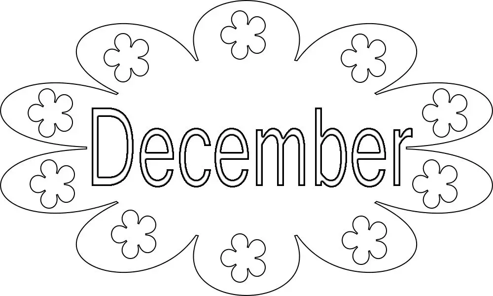 Diciembre Para Colorear 18