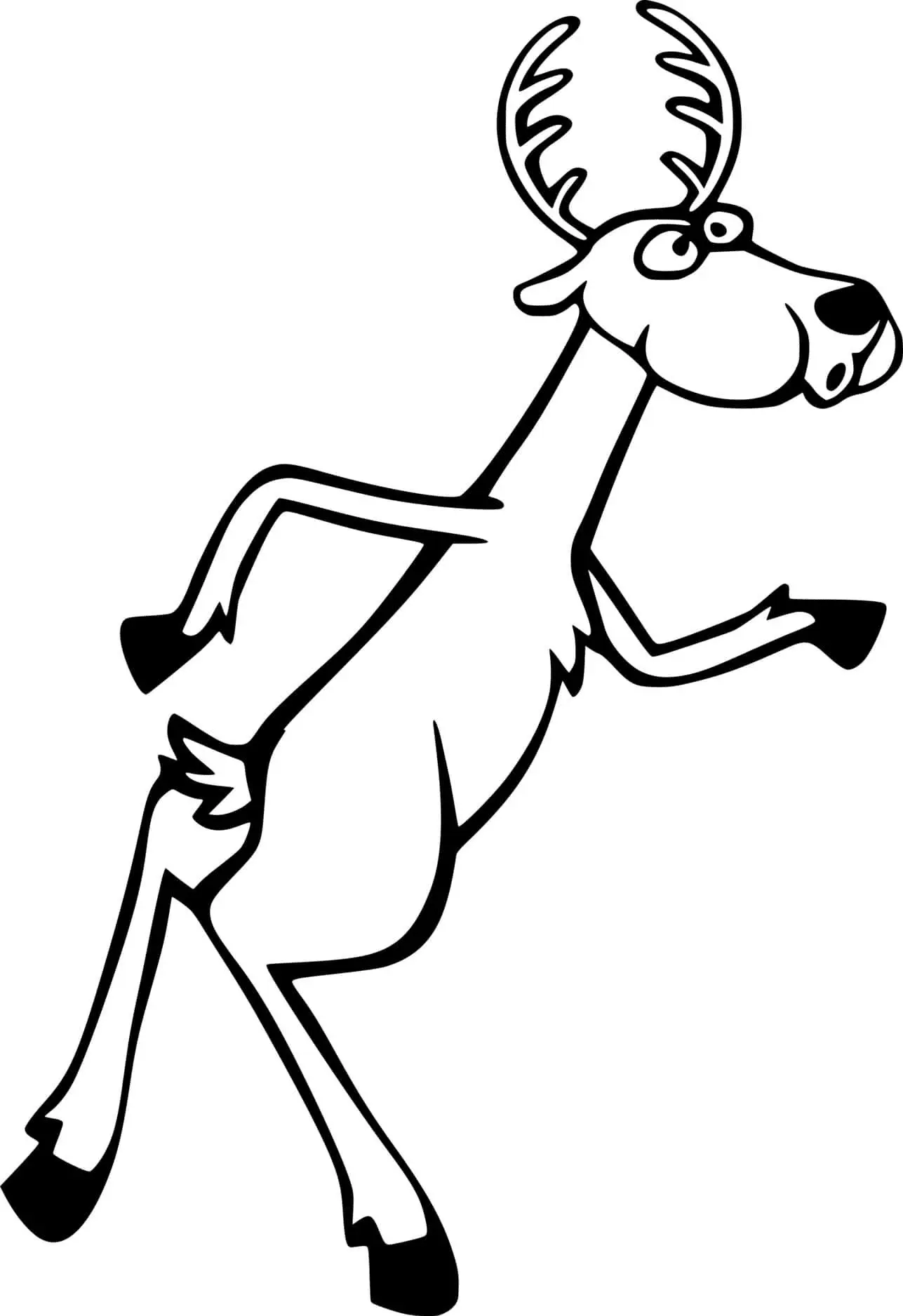Deer Coloring Pages 64