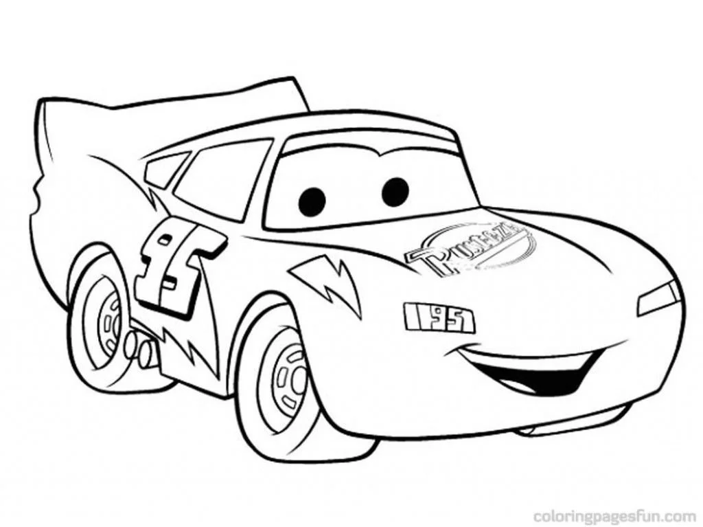 Disney Cars Coloring Pages 1