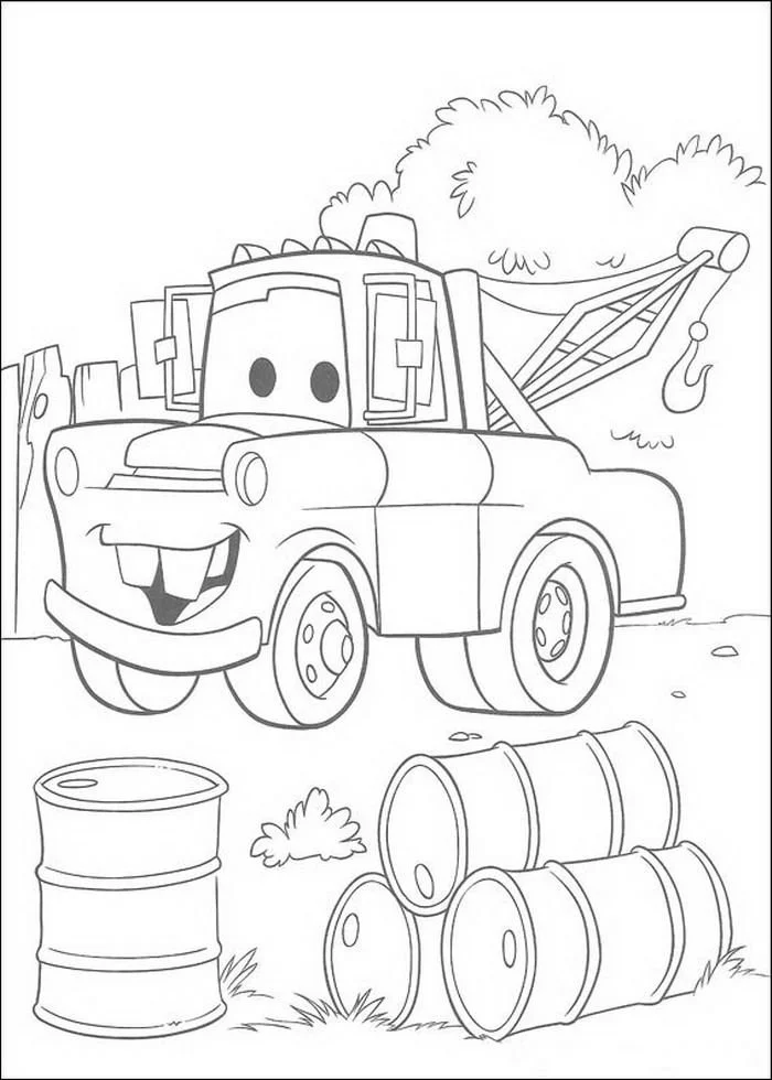 Disney Cars Coloring Pages 16
