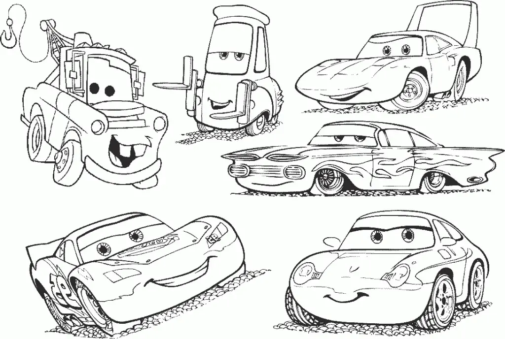 Disney Cars Coloring Pages 3